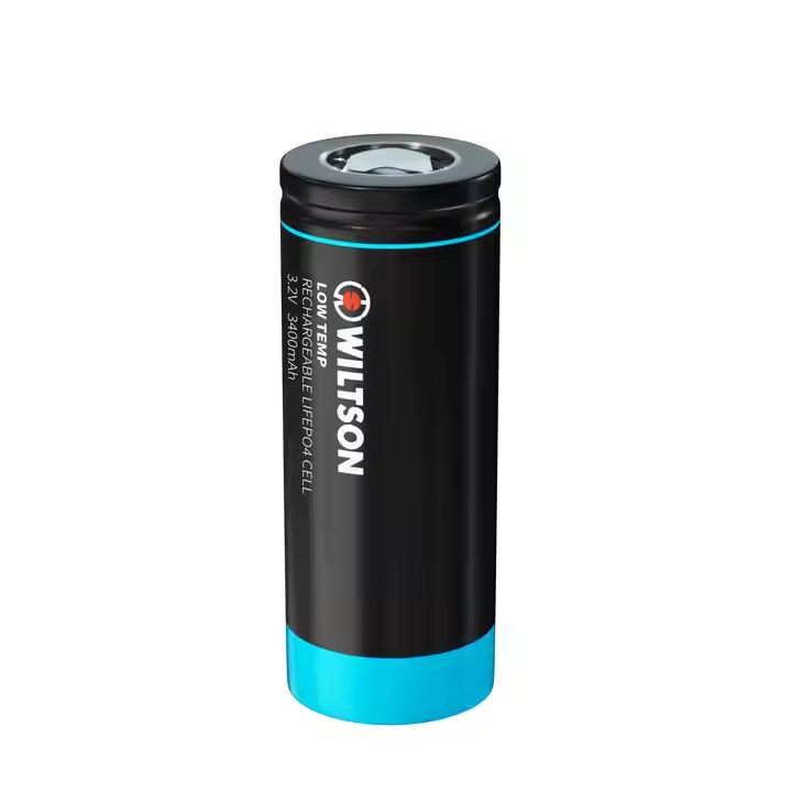 A visual representation comparing 18650 and 26650 cylindrical battery cells