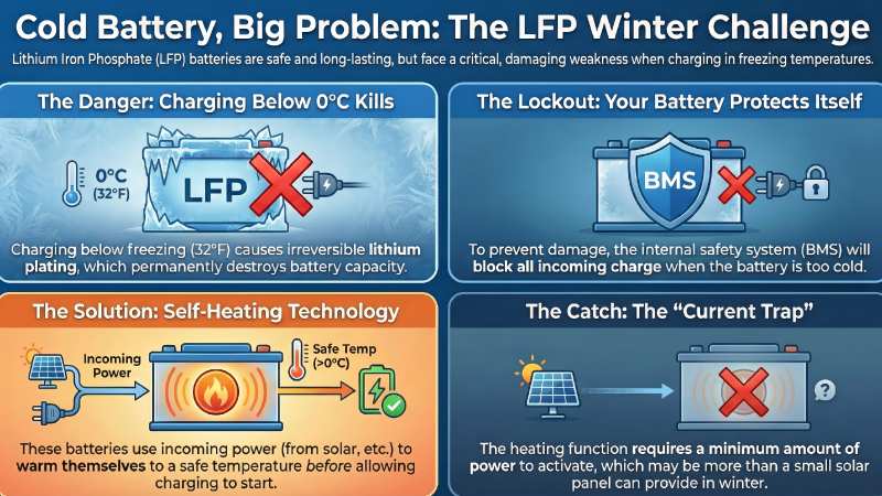 LiFePO4 Thermal Paradox