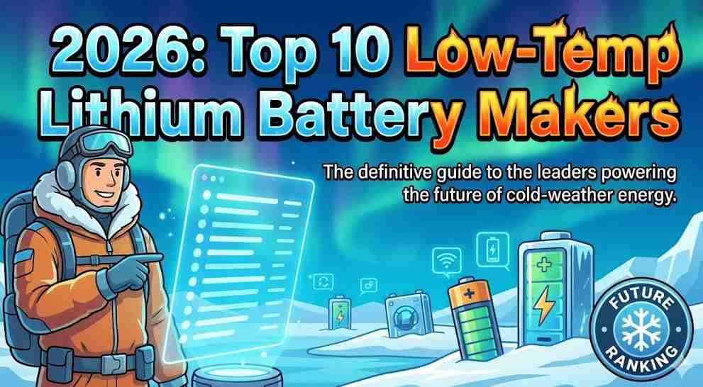 Top 10 Low-Temperature Lithium Battery Manufacturers in 2026.jpg